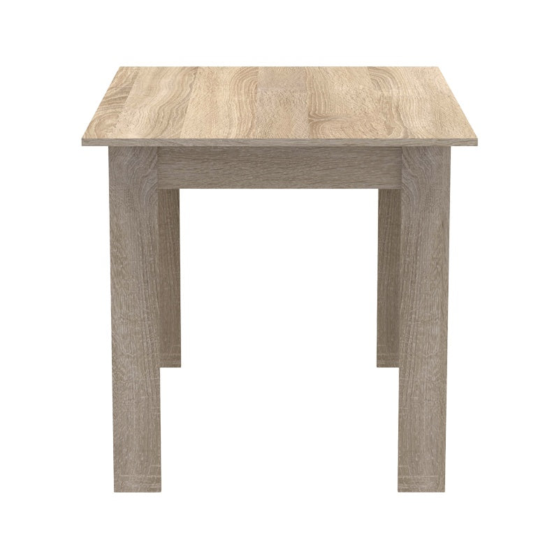 Τραπέζι Manka σε sonoma απόχρωση 110x80x77εκ
