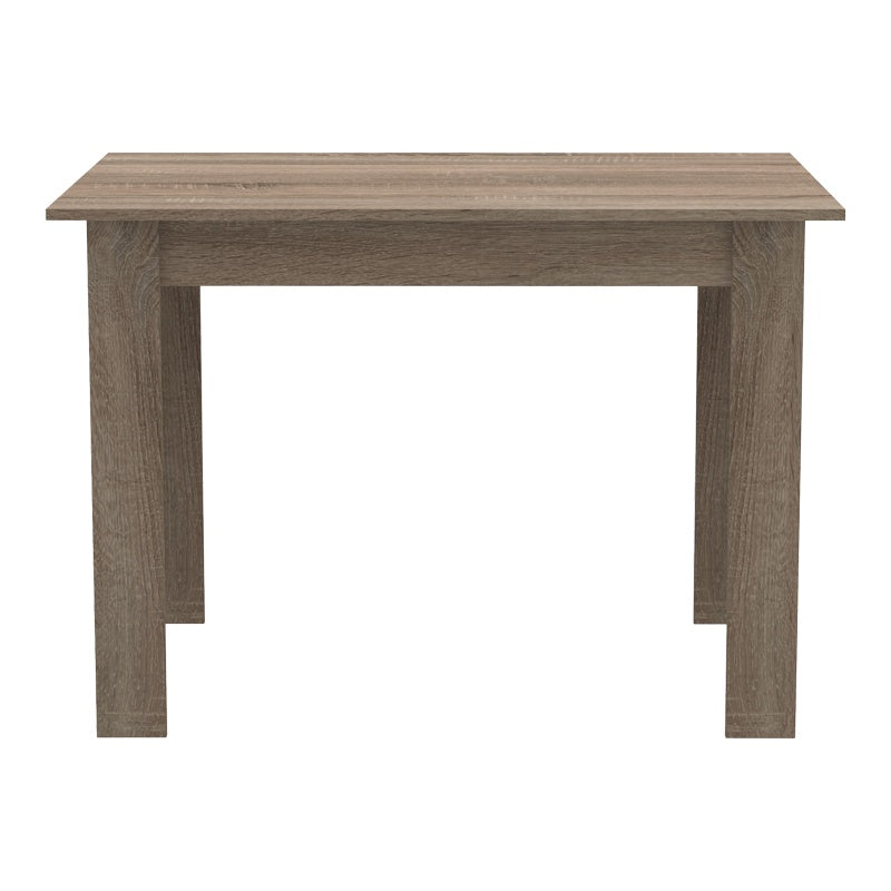 Τραπέζι Manka σε sonoma truffle απόχρωση 110x80x77εκ