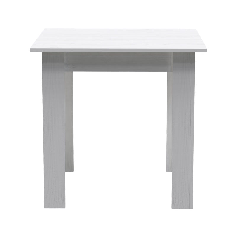 Τραπέζι Manka I σε λευκή απόχρωση 80x80x77εκ