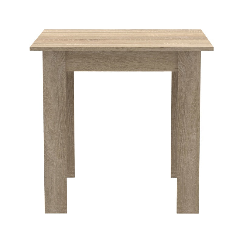 Τραπέζι Manka I σε sonoma απόχρωση 80x80x77εκ