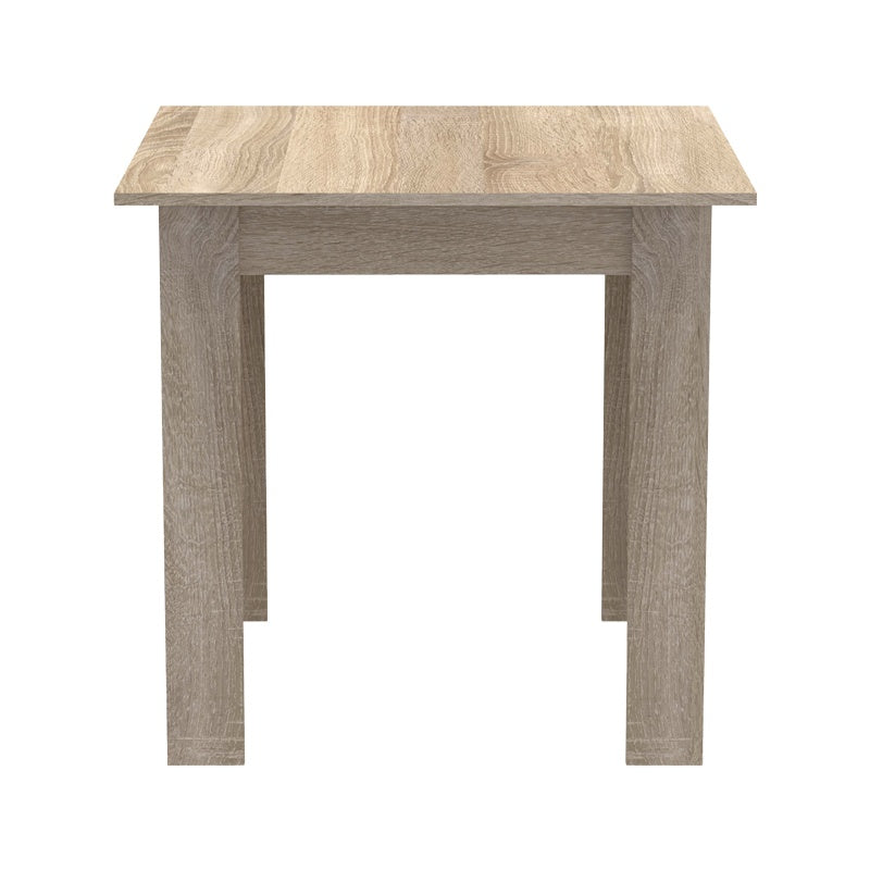 Τραπέζι Manka I σε sonoma απόχρωση 80x80x77εκ