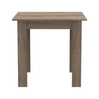Τραπέζι Manka I σε sonoma truffle απόχρωση 80x80x77εκ