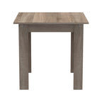 Τραπέζι Manka I σε sonoma truffle απόχρωση 80x80x77εκ
