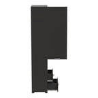 Βιτρίνα-στήλη Toscana σε ανθρακί απόχρωση 50x42x222.5εκ