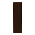 Ντουλάπα δίφυλλη συρόμενη με καθρέφτη Korredor σε wenge απόχρωση 120x60x220εκ