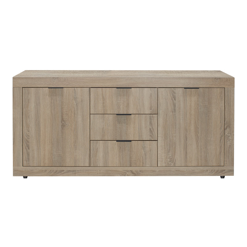 Μπουφές Doha σε sonoma απόχρωση 180x45x80.5εκ