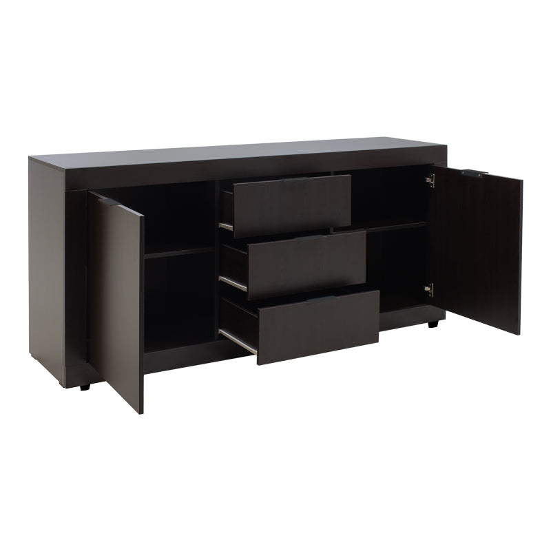 Μπουφές Doha σε wenge απόχρωση 180x45x80.5εκ