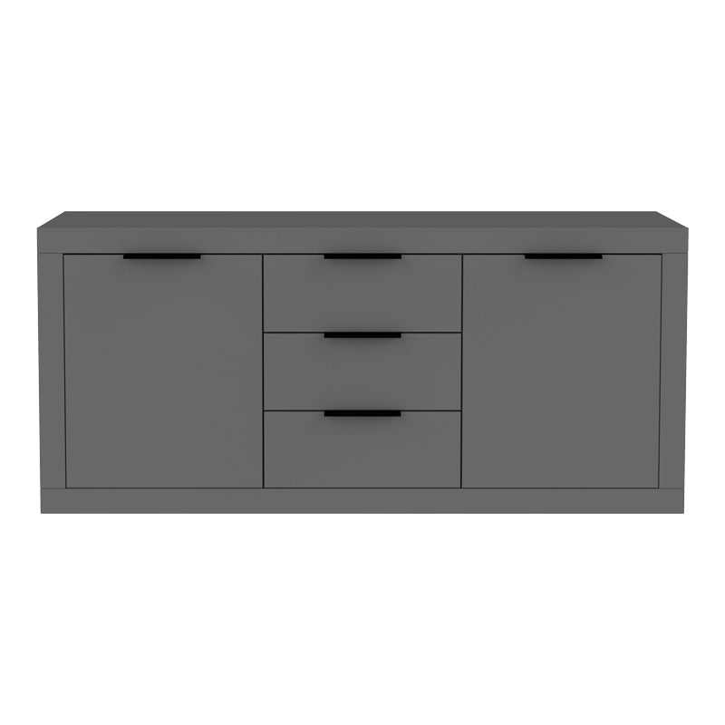 Μπουφές Doha σε ανθρακί απόχρωση 180x45x80.5εκ