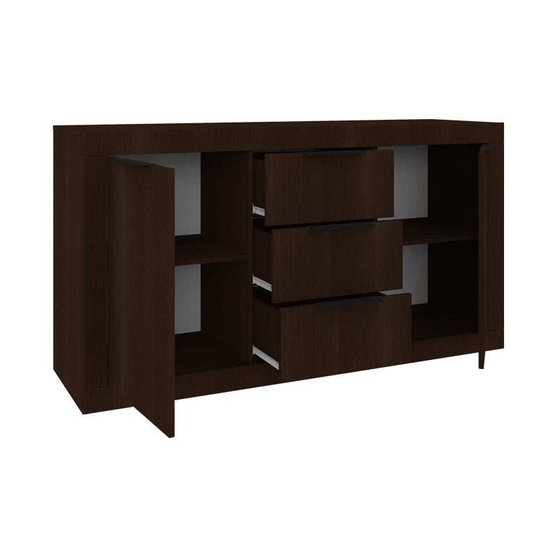Μπουφές Doha σε wenge απόχρωση 150x45x80.5εκ