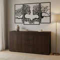 Μπουφές Doha σε wenge απόχρωση 150x45x80.5εκ