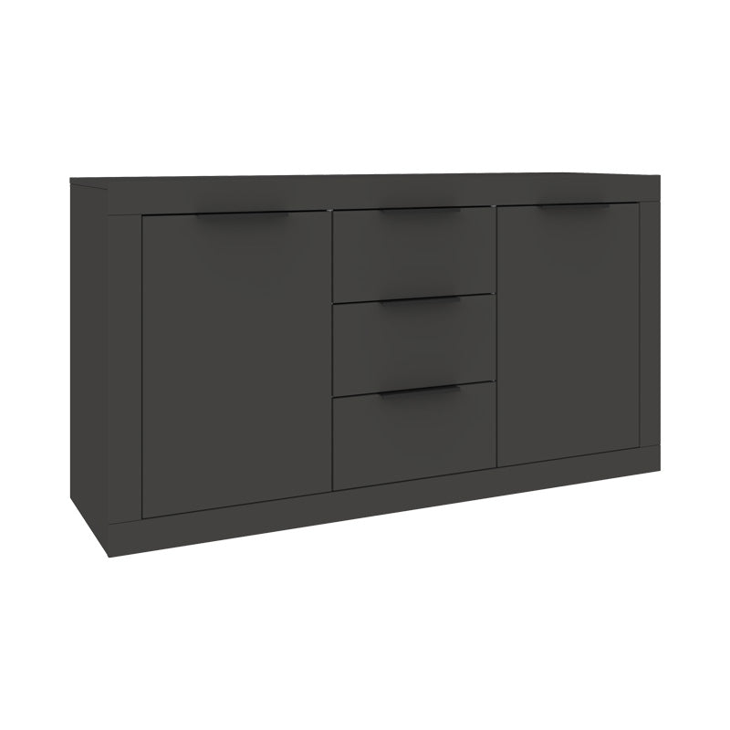 Μπουφές Doha σε ανθρακί απόχρωση 150x45x80.5εκ