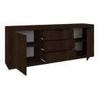 Μπουφές Doha σε wenge απόχρωση 210x45x80.5εκ
