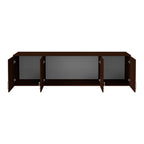 Πατάρι ντουλάπας Royal τετράφυλλο wenge 200x58x53εκ