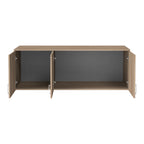 Πατάρι ντουλάπας Royal τρίφυλλο sonoma 150x58x53εκ