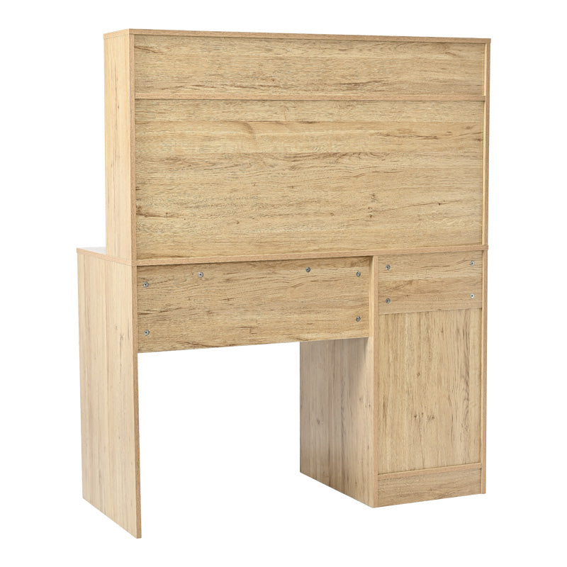 Γραφείο εργασίας Secreta με ράφι σε oak απόχρωση 110x50x135εκ