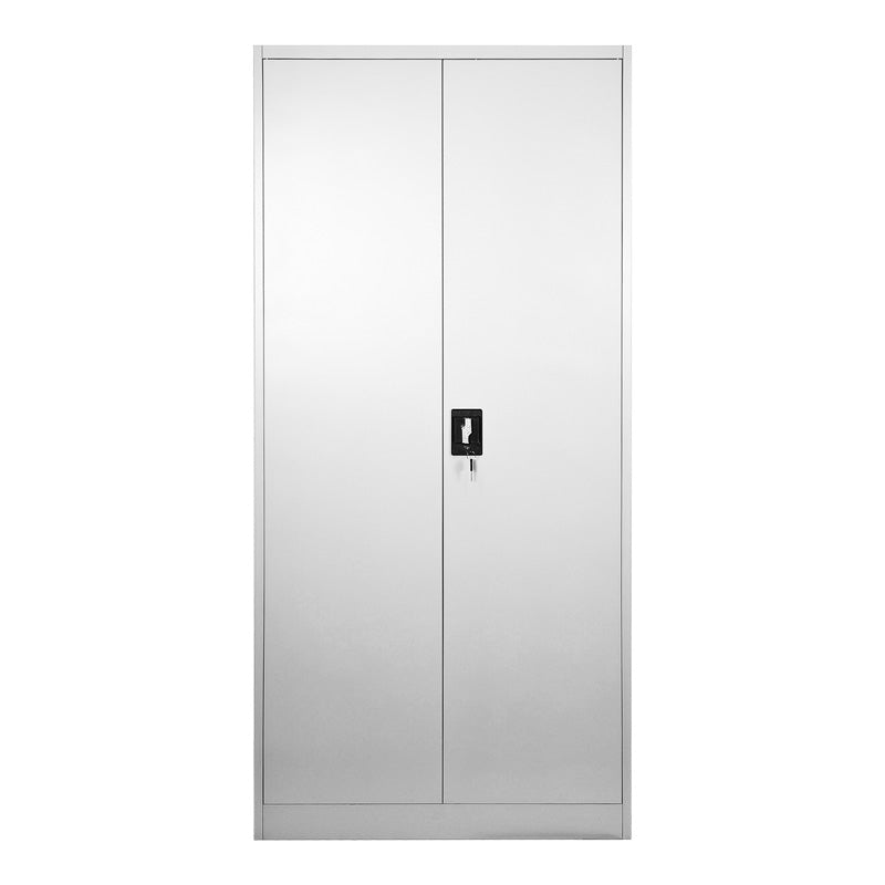 Μεταλλική ντουλάπα Ugren ανοιχτό γκρι 90x40x180εκ
