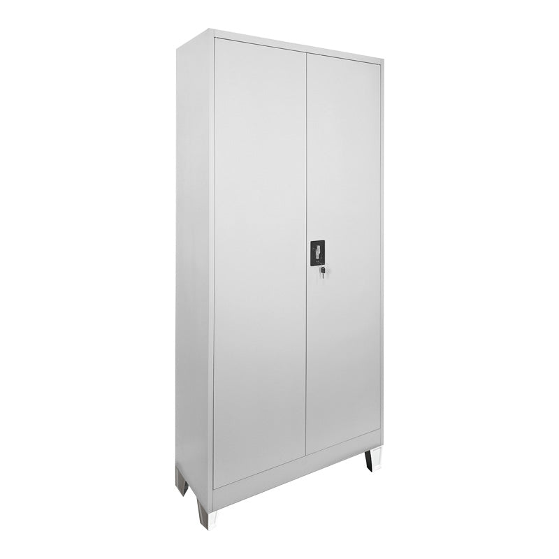 Μεταλλική ντουλάπα Ugren ανοιχτό γκρι 90x40x190εκ