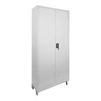 Μεταλλική ντουλάπα Ugren ανοιχτό γκρι 90x40x190εκ