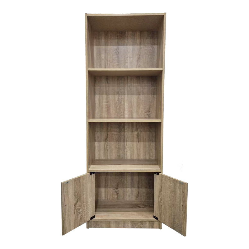 Βιβλιοθήκη Tekaro σε sonoma απόχρωση 60x29x166εκ