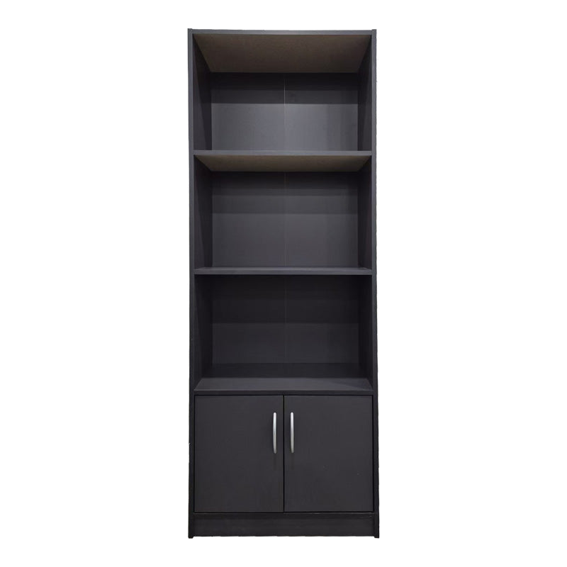 Βιβλιοθήκη Tekaro σε ανθρακί απόχρωση 60x29x166εκ