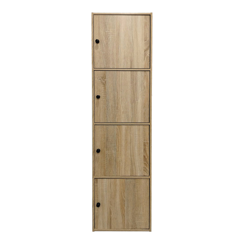 Ντουλάπι-στήλη Gabino σε sonoma απόχρωση 40x39x158εκ