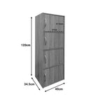Ντουλάπι-στήλη Soline σε sonoma απόχρωση 40x34.5x120εκ