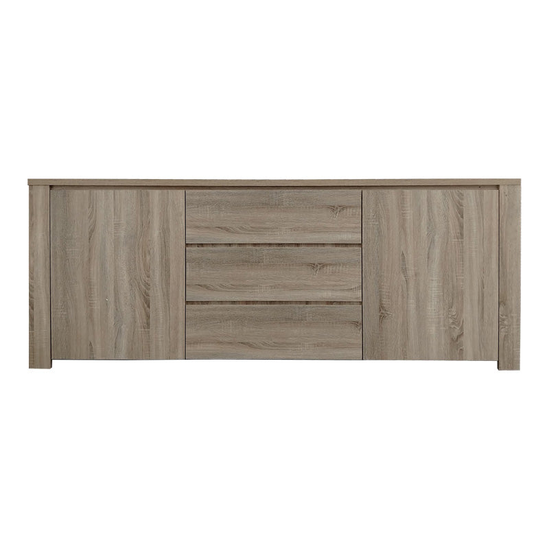 Μπουφές Kalya σε sonoma απόχρωση 220x49x89.5εκ