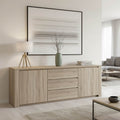 Μπουφές Kalya σε sonoma απόχρωση 220x49x89.5εκ