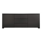 Μπουφές Kalya σε ανθρακί απόχρωση 220x49x89.5εκ