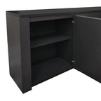 Μπουφές Kalya σε ανθρακί απόχρωση 220x49x89.5εκ