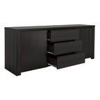 Μπουφές Kalya σε wenge απόχρωση 220x49x89.5εκ