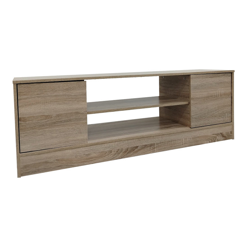 Έπιπλο τηλεόρασης Sasa σε sonoma απόχρωση 120x35x41.5εκ