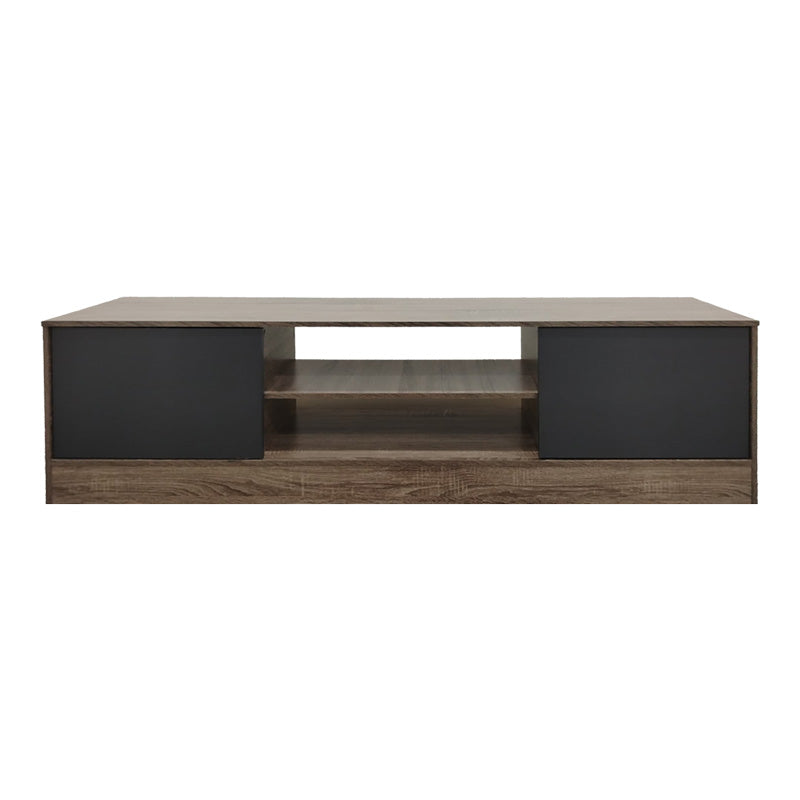 Έπιπλο τηλεόρασης Sasa σε oak-ανθρακί απόχρωση 150x35x41.5εκ