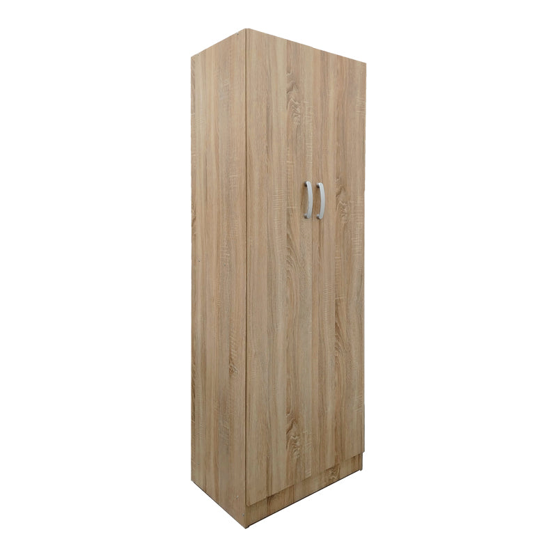 Ντουλάπα δίφυλλη Athos σε sonoma απόχρωση 60x42x180εκ