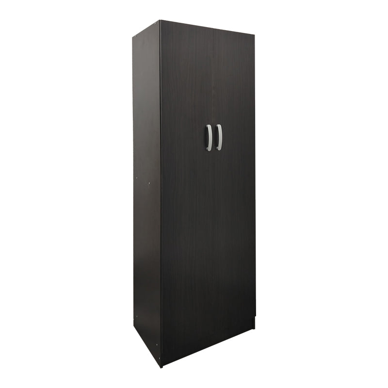 Ντουλάπα δίφυλλη Athos σε wenge απόχρωση 60x42x180εκ