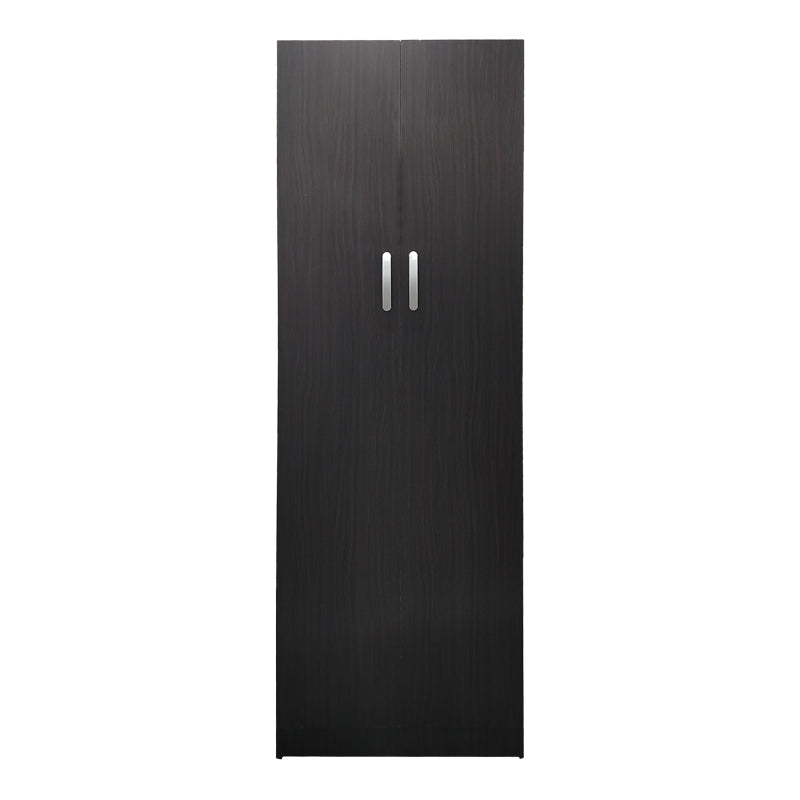 Ντουλάπα δίφυλλη Athos σε wenge απόχρωση 60x42x180εκ