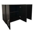 Πατάρι ντουλάπας τρίφυλλο Athos σε wenge απόχρωση 90x41.5x60εκ