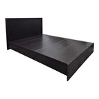 Κρεβάτι Athos σε wenge απόχρωση 140x200εκ