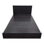 Κρεβάτι Athos σε wenge απόχρωση 140x200εκ