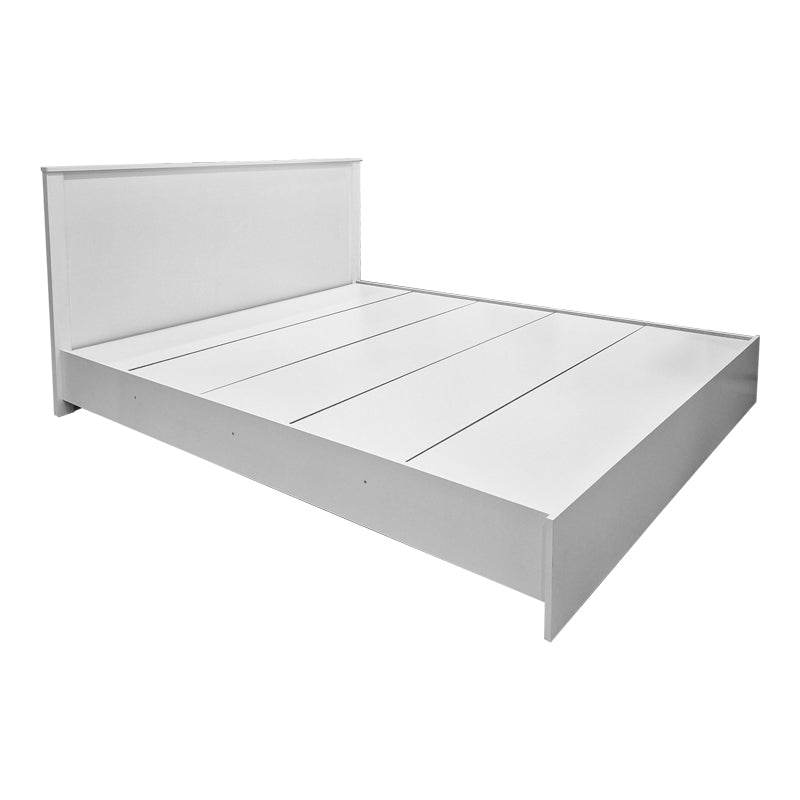 Κρεβάτι Athos σε λευκή απόχρωση 160x200εκ