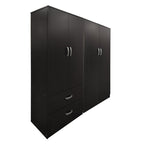 Ντουλάπα τετράφυλλη Athos wenge 160x42x180εκ