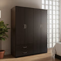 Ντουλάπα τετράφυλλη Athos wenge 160x42x180εκ