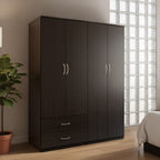 Ντουλάπα τετράφυλλη Athos wenge 160x42x180εκ