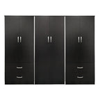 Ντουλάπα εξάφυλλη Athos wenge 240x42x180εκ