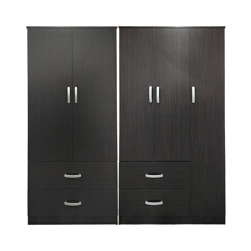 Ντουλάπα πεντάφυλλη Athos wenge 170x42x180εκ
