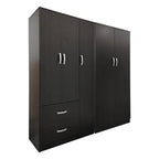 Ντουλάπα πεντάφυλλη Athos Ι wenge 170x42x180εκ