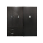 Ντουλάπα πεντάφυλλη Athos Ι wenge 170x42x180εκ