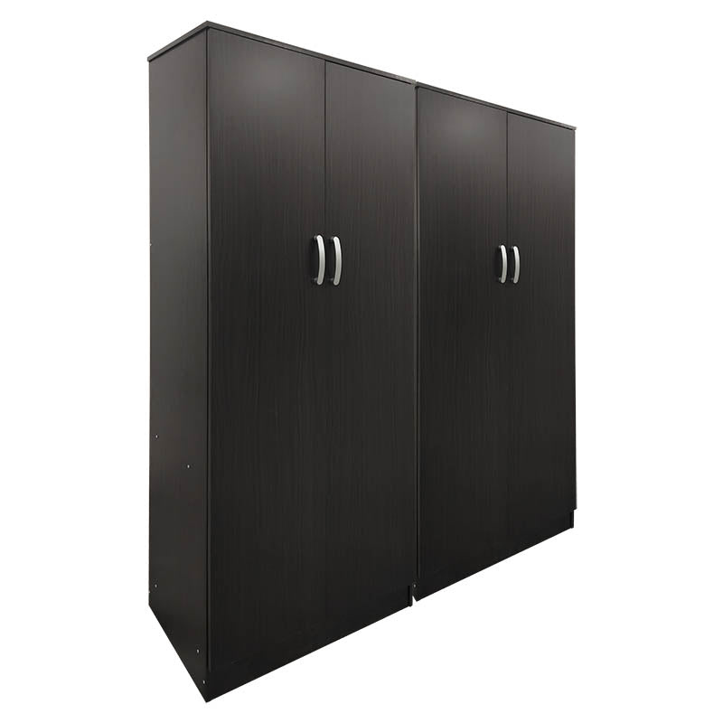 Ντουλάπα τετράφυλλη Athos Ι wenge 160x42x180εκ