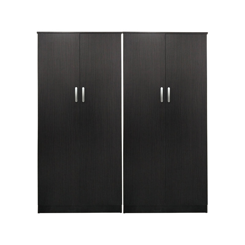 Ντουλάπα τετράφυλλη Athos Ι wenge 160x42x180εκ