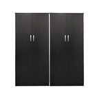 Ντουλάπα τετράφυλλη Athos Ι wenge 160x42x180εκ